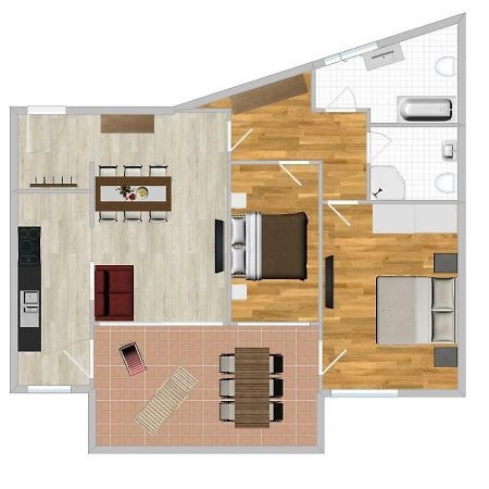 Appartment Larcher - Meinhard Merano Bagian luar foto